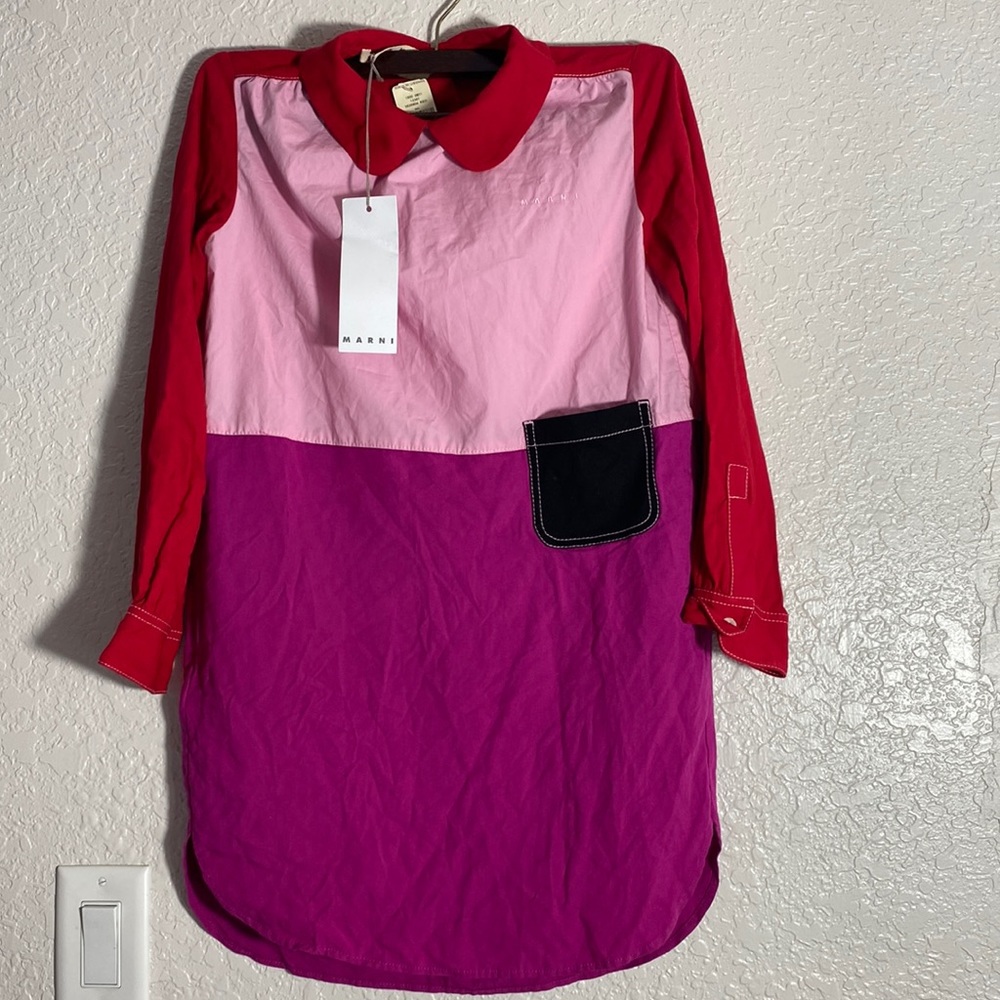 Marni girls dress NWT